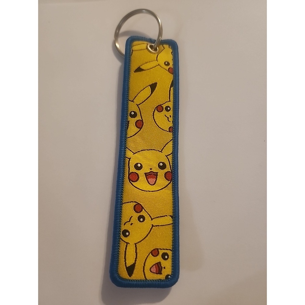 Pokemon 1‎ Piece Double Sided 5 Inch Pikachu Keychain